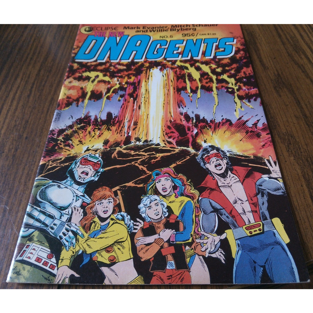 The New DNAgents #5 (January 1986 Eclipse Comics)
